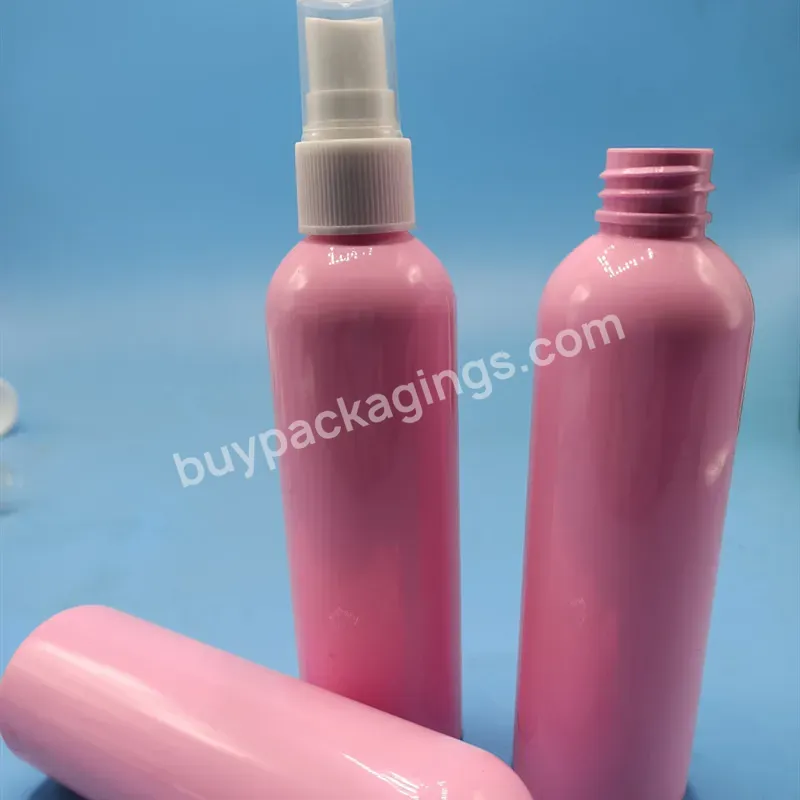 Luxury Empty Cosmetic 100ml Pink Spray Bottle Customized Packaging Pump Bottle - Buy Spray Bottle 100ml,Pink Spray Bottle 100ml,Empty Plastic Bottles 100ml Spray.