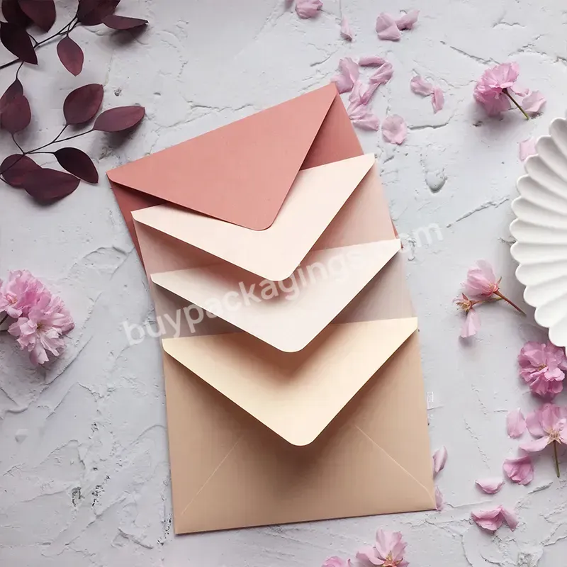 Luxury Envelopes Envelope Paper Packaging Gauze Paper Wedding Invitation Envelopes - Buy Invitation Envelopes,Custom Envelope,Wallet Packaging.