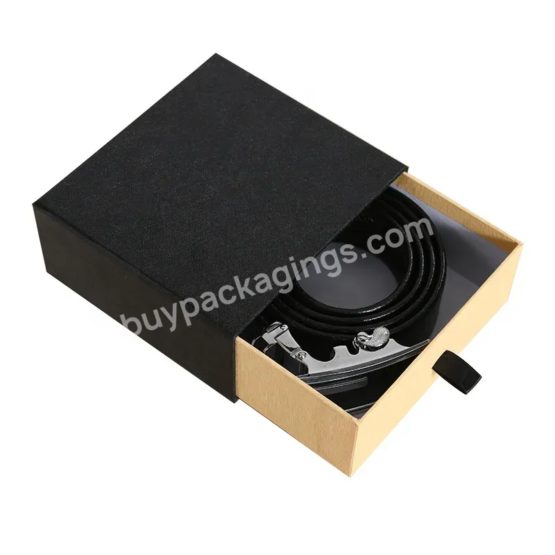Luxury Fashionable Delicate Packaging Gift Drawer Box For Belt Scarf - Buy Packing Gift Drawer Box,Luxury Fashionable Delicate Box,Belt Scarf Box.