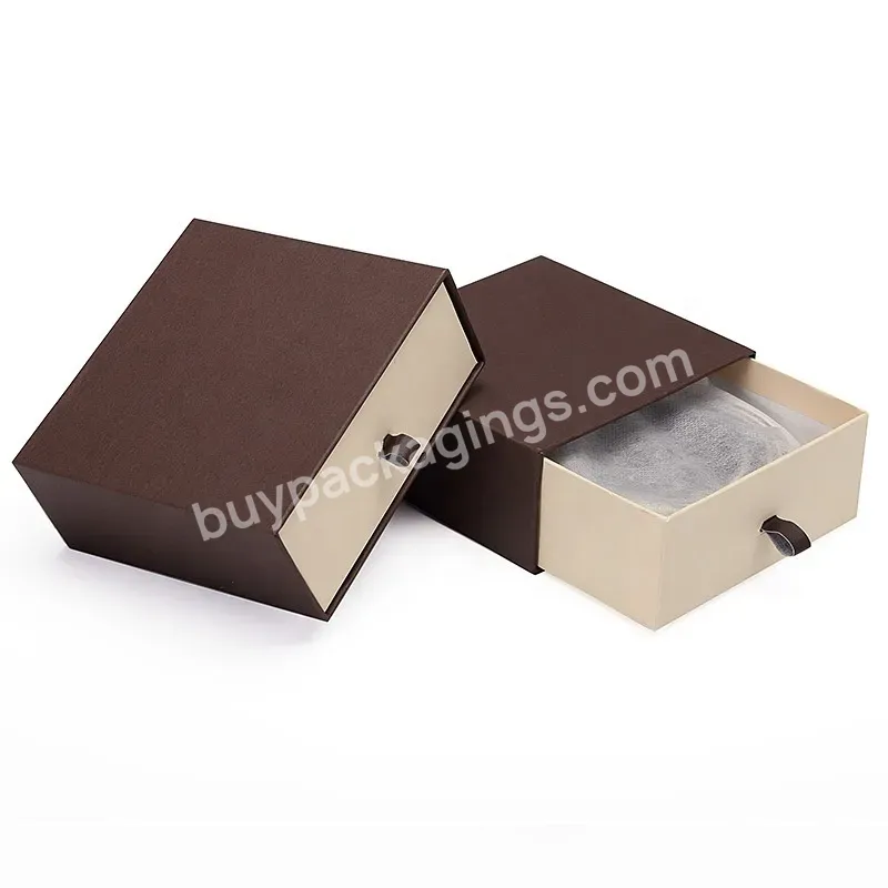 Luxury Fashionable Delicate Packaging Gift Drawer Box For Belt Scarf - Buy Packing Gift Drawer Box,Luxury Fashionable Delicate Box,Belt Scarf Box.
