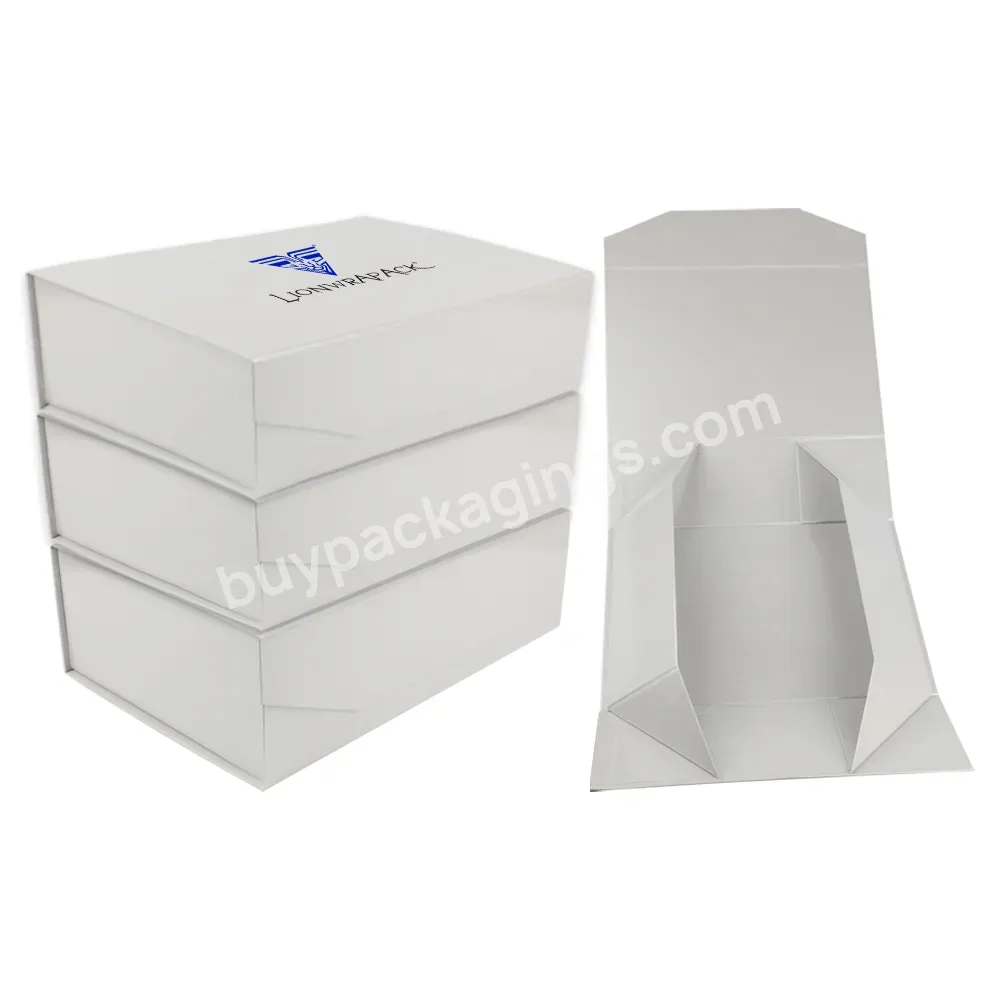 Luxury Foldable Magnetic Cardboard Cosmetic Clothes Boxes Cosmetic Packaging Folding Box Paper Custom Logo Packaging Boxes - Buy Folding Box,Cosmetic Packaging,Packaging Boxes.