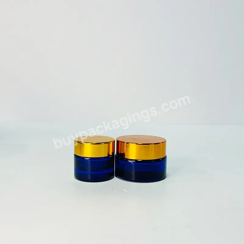 Luxury Frosted Clear 5g 10g 15g 20g 30g 50g Cosmetic Cream Bamboo Container Glass Jar Set With Screw Lid