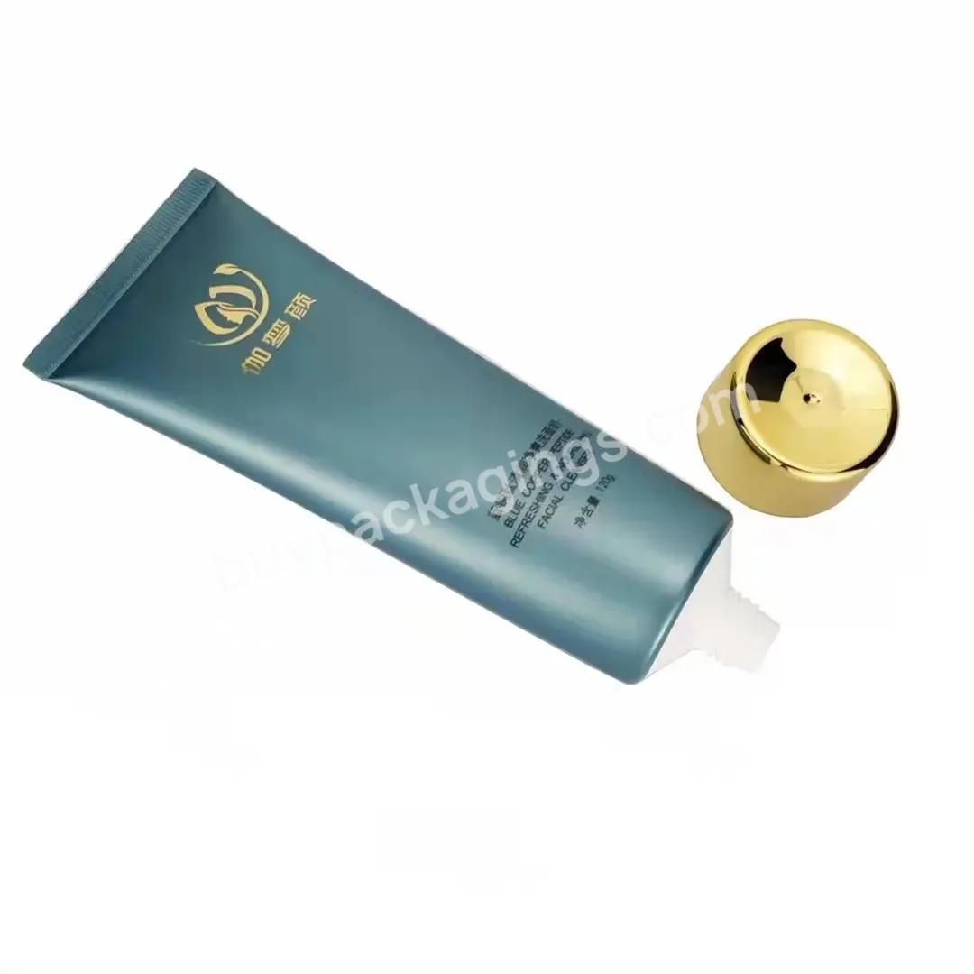 Luxury Gold Cosmetic Packaging Aluminium For Oval Shaped Hand Cream Plastic Shampoo Hose Travel Lotion Squeeze Tube - Buy Aluminium Tube For Cream,Oval Shaped Hand Cream Plastic Tube,Shampoo Hose Travel Lotion Squeeze Tube.