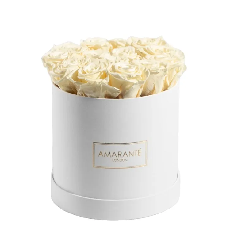 Luxury Heart Shape Flower Packaging Gift Box With Logo