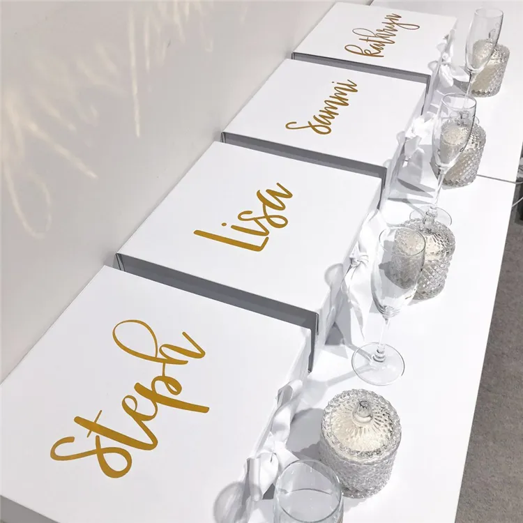 Luxury Personalised Beautiful bride gift box