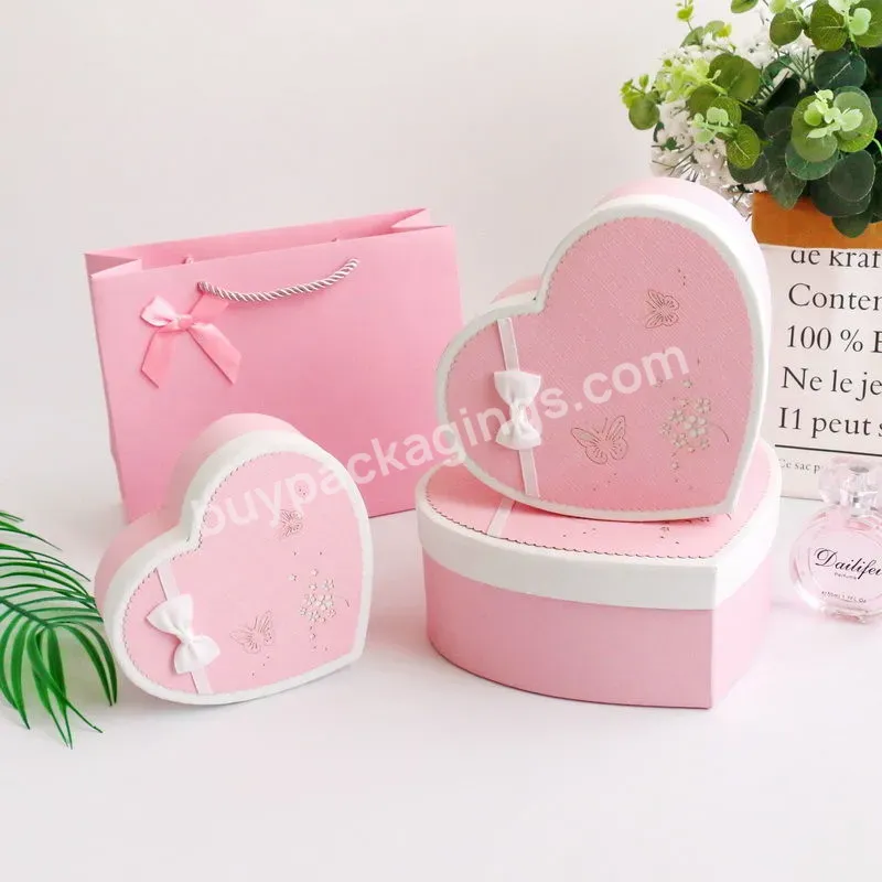Luxury Printing Custom Design Cardboard Cake And Flowers Surprise Heart Shaped Boxes Wholesale - Buy Heart Shaped Boxes Wholesale,Heart Shape Box For Chocolate,Heart Shaped Lash Box.