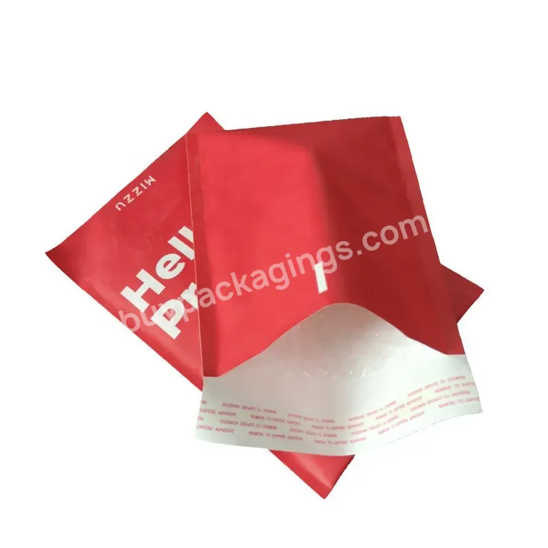 Luxury Red Mailing Bags Polymailer Bubble Envelope Express Bags - Buy Polymailer Bubble,Poly Mailers,Plastic Bag Envelope.