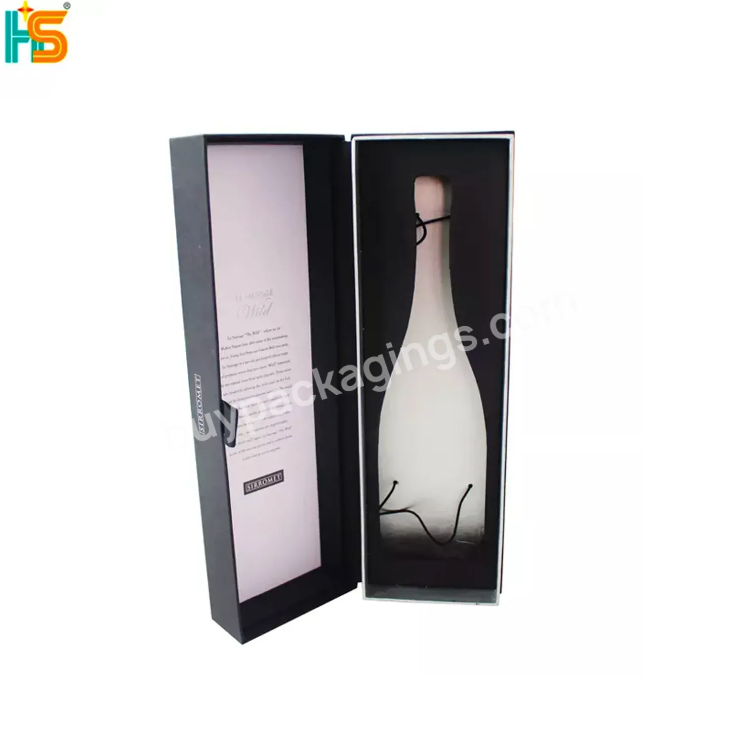 Luxury Red Wine Boxes Packaging Custom Black Magnet Paper Magnetic Closure Wine Box With Insert Foam - Buy Custom Paper Wine Box,Wine Bottle Gift Box With Magnetic Closure,Box Black Magnet Paper Wine Box With Insert Foam.