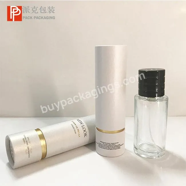 Luxury Round Paper Box Cosmetics Packaging Box for Skincare Bottle