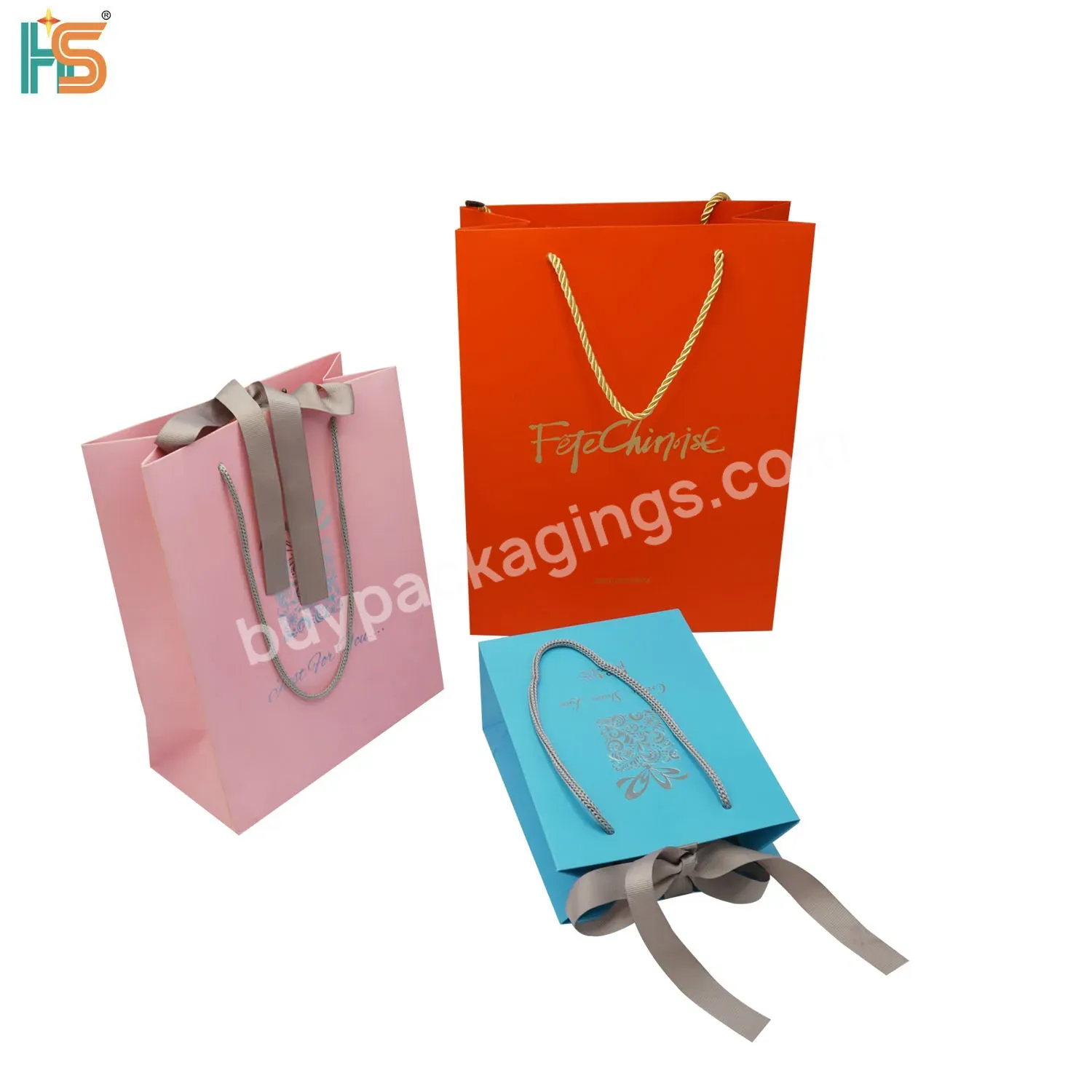 Luxury Shopping Paper Bag Manufacturer Custom Small Gift Bags Wedding Packaging With Logo - Buy Custom Gift Bags With Logo,Gift Bags Wedding Packaging,Small Gift Bags.