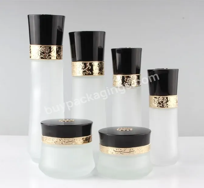Luxury Skin Care Whitening Cream Packaging Set Glass Crown Acrylic Cosmetic Glass Jar And Cream Bottle 20ml 30ml 50ml - Buy Empty Cosmetic Containers Lotion,Purple Lotion Jar,Wholesale Luxury Cosmetic Containers.