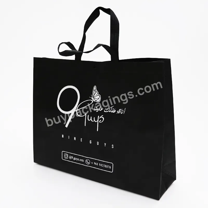 Made In China Custom Logo Polypropylene Bags Promotional Bag Fabric Cloth Non Woven Bags - Buy Non-woven Fabric Storage Bag,Non-woven Pizza Bag,Non-woven Fabric Print Bag.