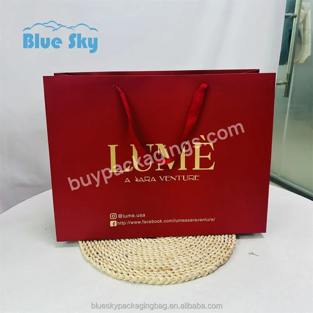 Made In China Wholesale Custom Logo Food Gift Kraft Paper Bag Color Stand Up Biodegradable Small Paper Gift Bags