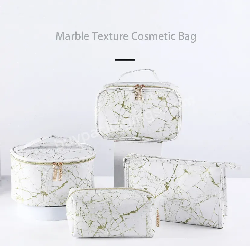 Makeup Bags Portable Travel Cosmetic Bag Waterproof Organizer Multifunction Case With Gold Zipper Marble Toiletry Bags For Women - Buy Makeup Bags Portable,Travel Cosmetic Bag Gold Zipper Marble Toiletry Bags,Waterproof Organizer Multifunction Case.