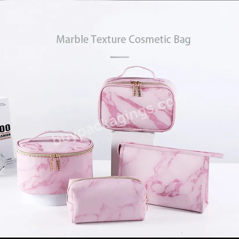 Makeup Bags Portable Travel Cosmetic Bag Waterproof Organizer Multifunction Case With Gold Zipper Marble Toiletry Bags For Women - Buy Makeup Bags Portable,Travel Cosmetic Bag Gold Zipper Marble Toiletry Bags,Waterproof Organizer Multifunction Case.