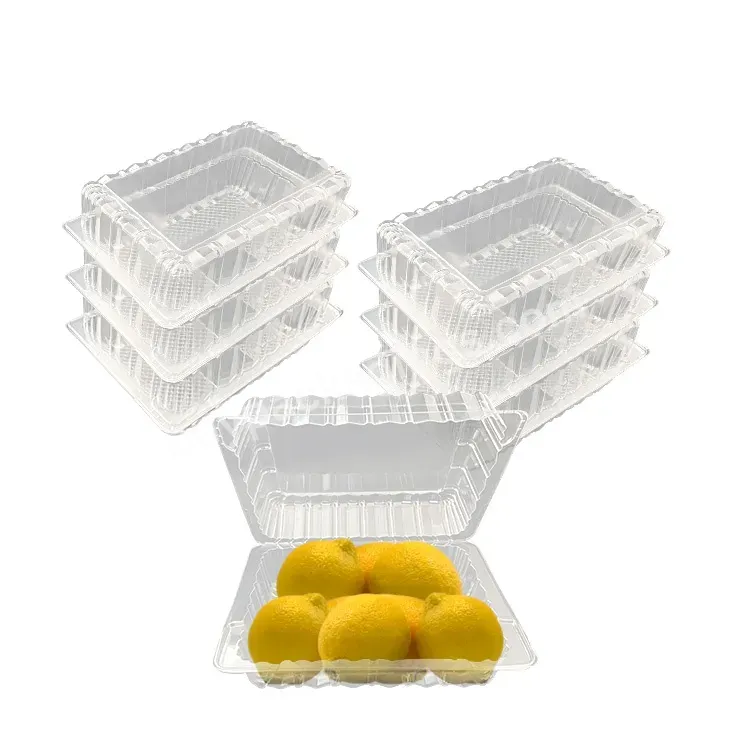 Manufacture Customize Large Size Transparent Eco Friendly Plastic Take Away Boxes For Fruits And Vegetables - Buy Customize Large Size Plastic Fruit Packaging Box,Transparent Plastic Fruit Boxes,Plastic Boxes For Fruits And Vegetables.