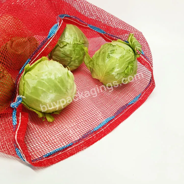 Manufacture Onion Mesh Bags Leno Bags 25kg -40kg 50*80cm - Buy Onion Mesh Bags,Leno Bags 25kg,50*80cm Mesh Bag.