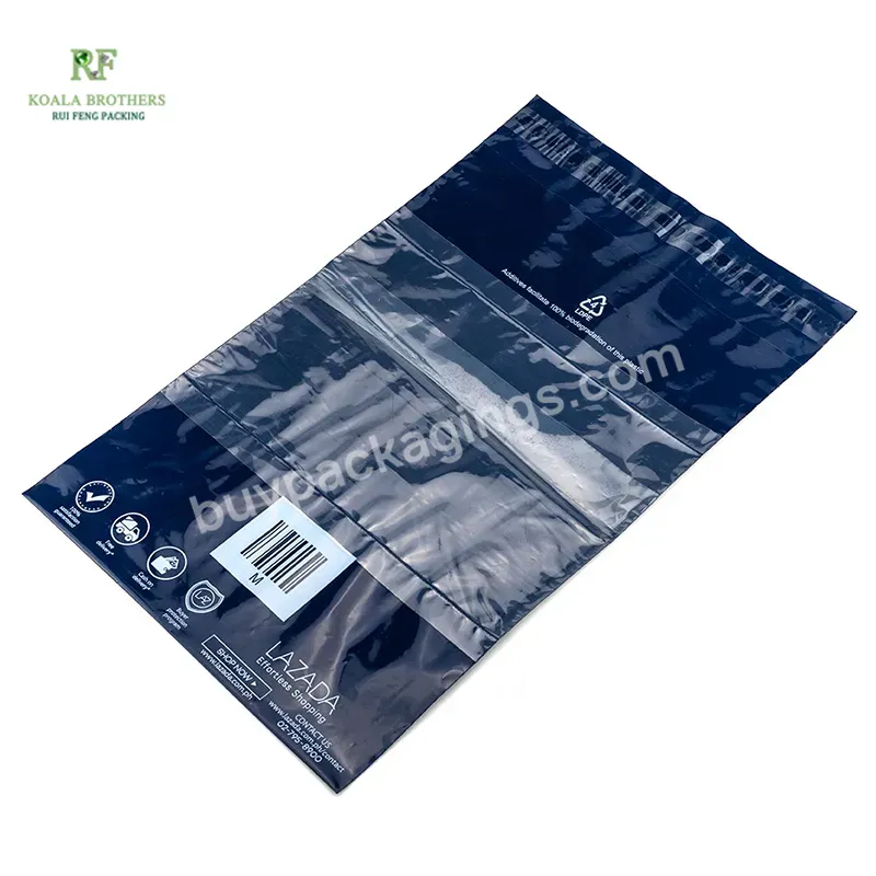 Manufacture Sf Dhl Plastic Mail Bags Courier Express Bags Packaging In Plastic With Clear Pocket - Buy Plastic Poly Mailer,Pe Courier Bag,Dhl Plastic Mail Bags.