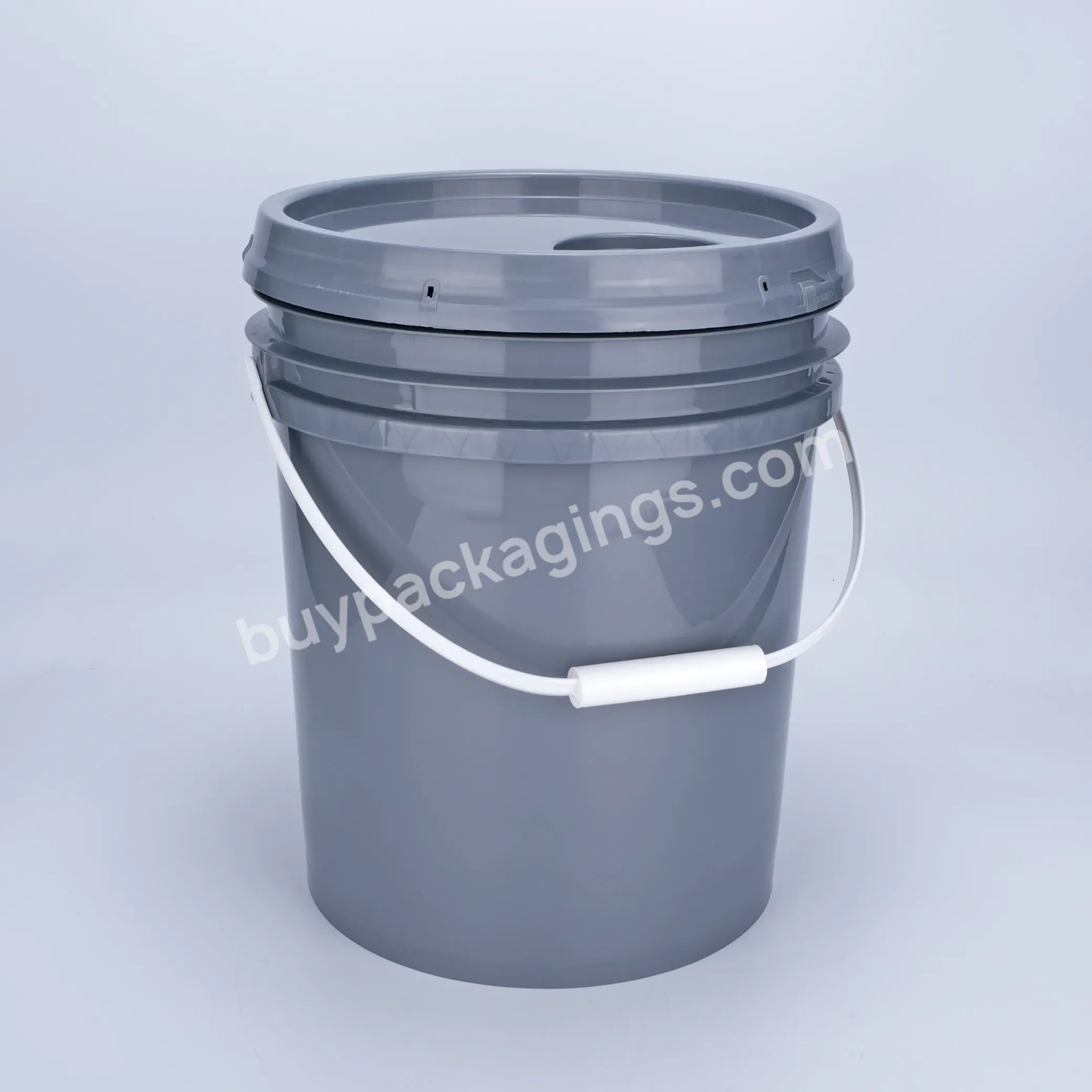 Manufacturer Cheap Clear Plastic Round Custom Printed Cookie Bucket With Lid With Handle - Buy Round Plastic Bucket,Plastic Bucket,Plastic Bucket With Lid.