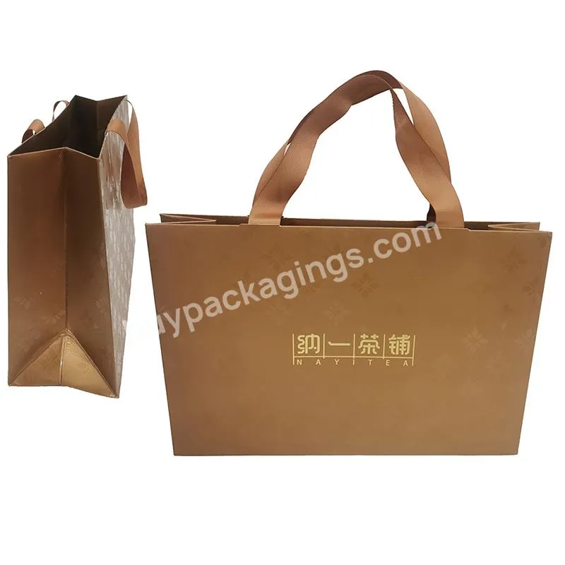 Manufacturer Cheap Price Luxury Famous Brand Gift Packaging Paper Shopping Bag With Your Own Logo Custom Packaging Boutique Bags