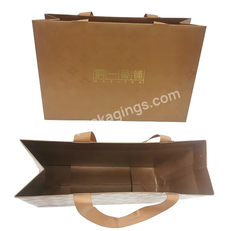 Manufacturer Cheap Price Luxury Famous Brand Gift Packaging Paper Shopping Bag With Your Own Logo Custom Packaging Boutique Bags