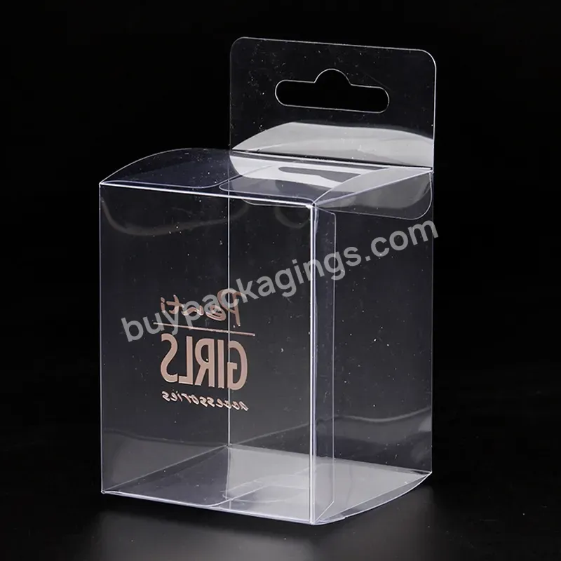 Manufacturer Clear Plastic Box Foldable Hanging Custom Printing Logo Plastic Box - Buy Transparent Printing Plastic Box,Transparent Box,Clear Plastic Packaging Box.