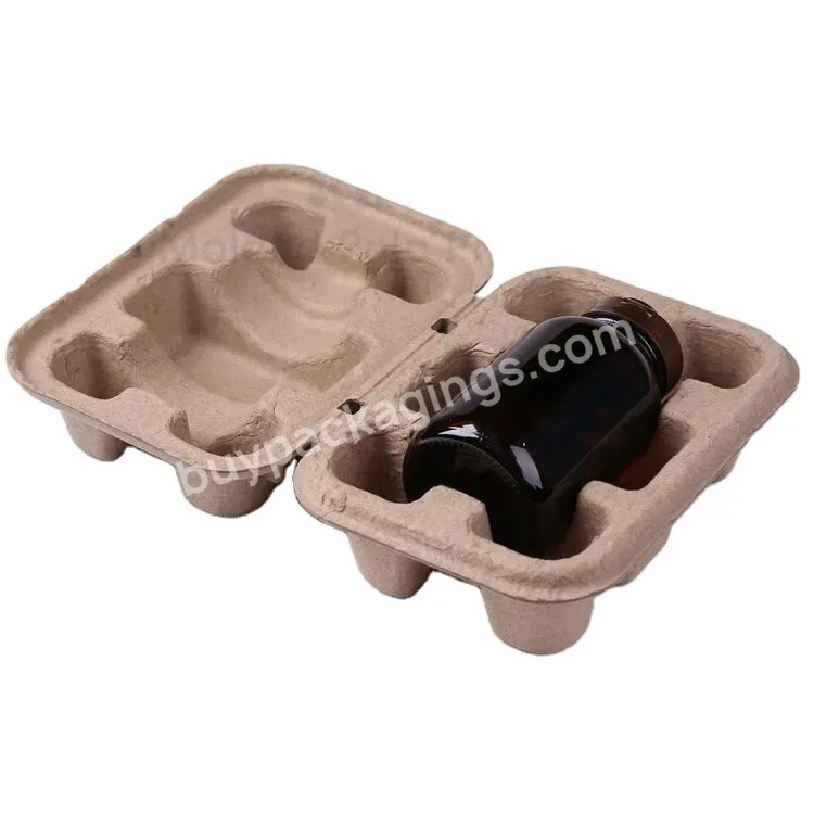 Manufacturer Custom Molded Bio Degradable Packaging Pulp Tray Box