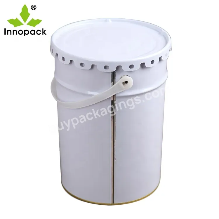 Manufacturer Supplier Hot Sale Factory Direct 20l Metal Stainless Steel Buckets For Paint