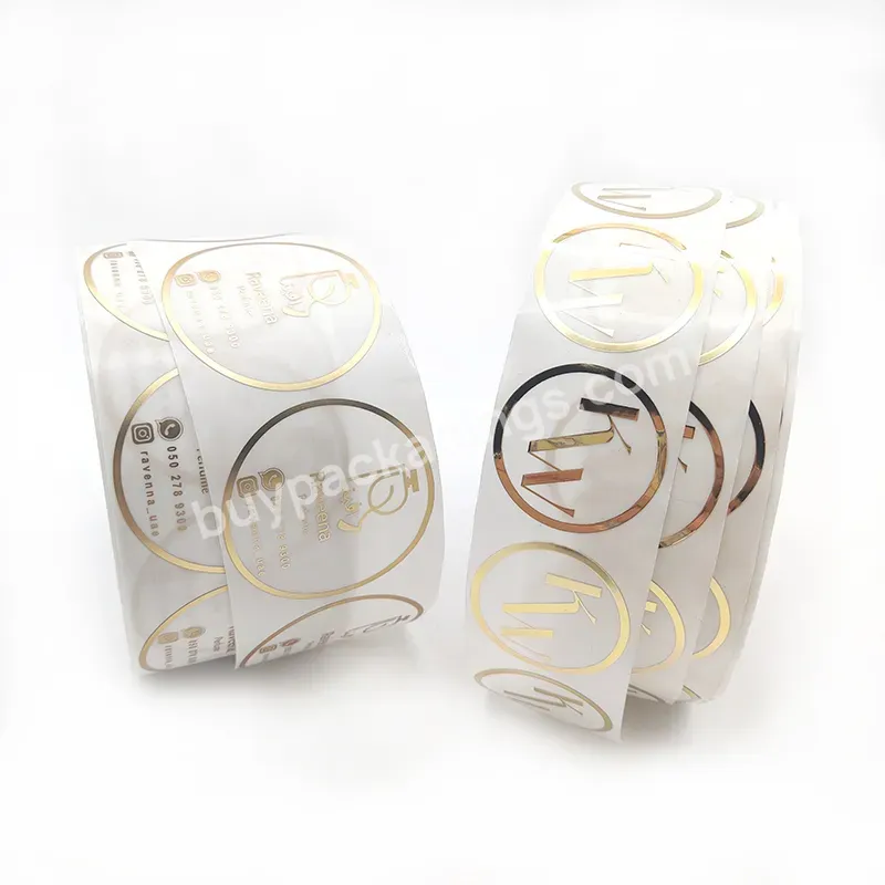 Manufacturers Custom Private Brand Name Gold Foil Clear Transparent Printing Logo Adhesive Roll Labels Stickers For Packaging - Buy Manufacturers Custom Private Brand Name Printing Logo Adhesive Roll Labels,Gold Foil Clear Transparent Stickers For Pa
