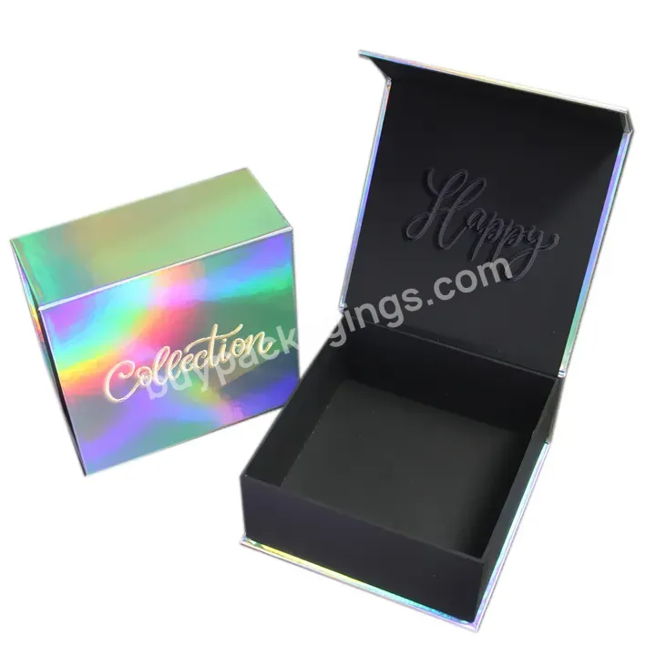 Manufacturers Custom Your Own Logo Ribbon Foldable Magnetic Cardboard Paper Gift Storage Foldable Paper Gift Box - Buy Paper Box,Storage Paper Gift Box Folding With Ribbon,Paper Box With Your Own Logo.