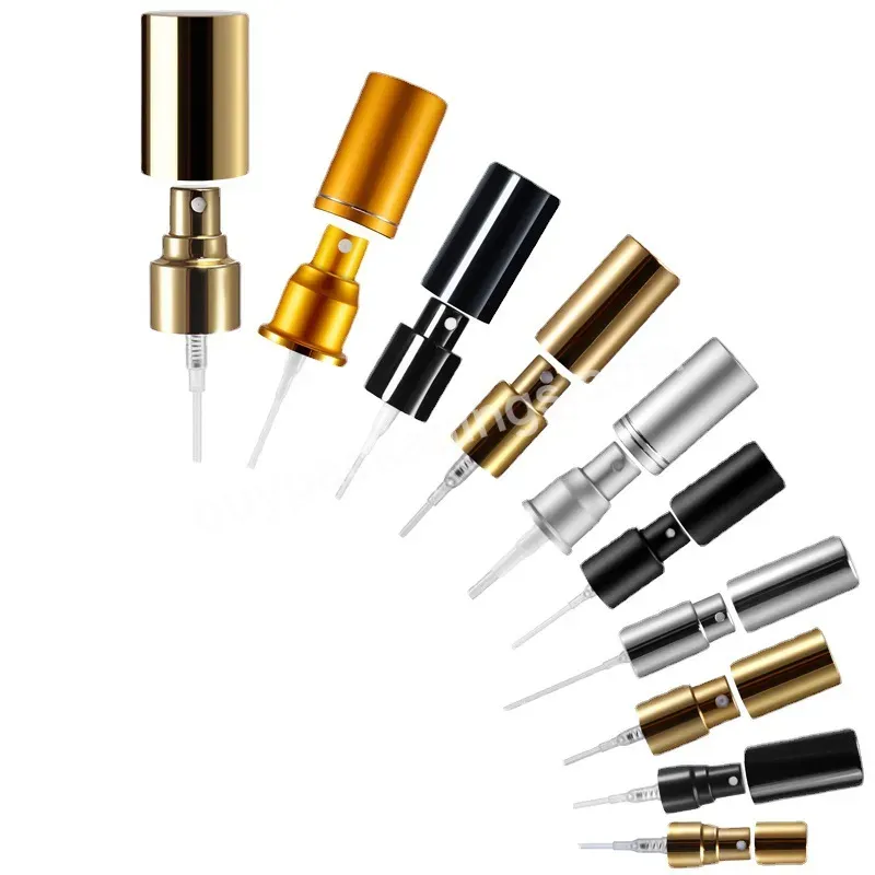 Manufacturers Supply Perfume Nozzle Aluminum Spray Press Bottled Perfume Nozzle - Buy Perfume Bottle With Nozzle For Filling 5 Ml,Perfume Oil Nozzles,18mm 20mm Perfume Sprayer Nozzle.