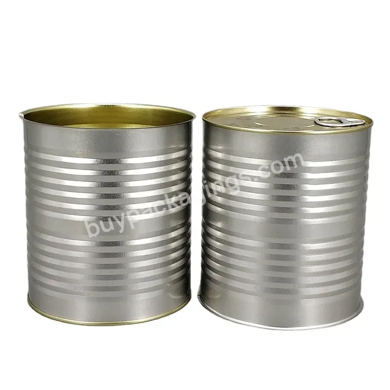Manufacturers Wholesale Empty Food Tin Can For Canned Food Packing - Buy Food Can Metal Can Round Can Can Tin,Empty Metal Tin Can,Food Storage Tin Cans.