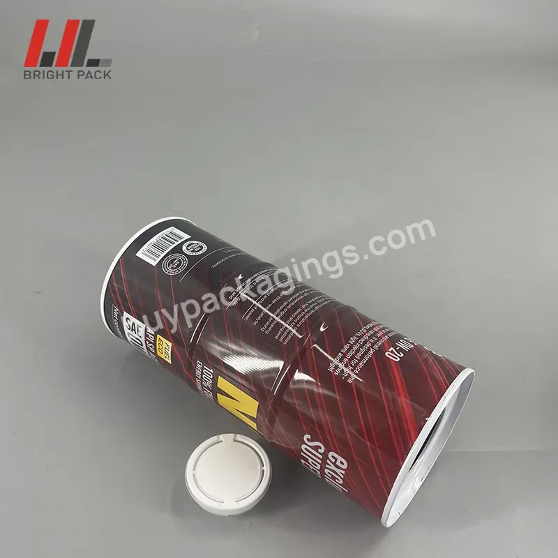 Manufacturing 0.8l 1 Liter Round Empty Brake Fluid Tin Can Metal Tinplate Chemical Canister Container - Buy Tin Can Metal Tinplate Chemical Canister Container,Manufacturing 0.8l 1 Liter Round Empty Brake Fluid Tin Can,1 Litre Tinplate Printed Can Man