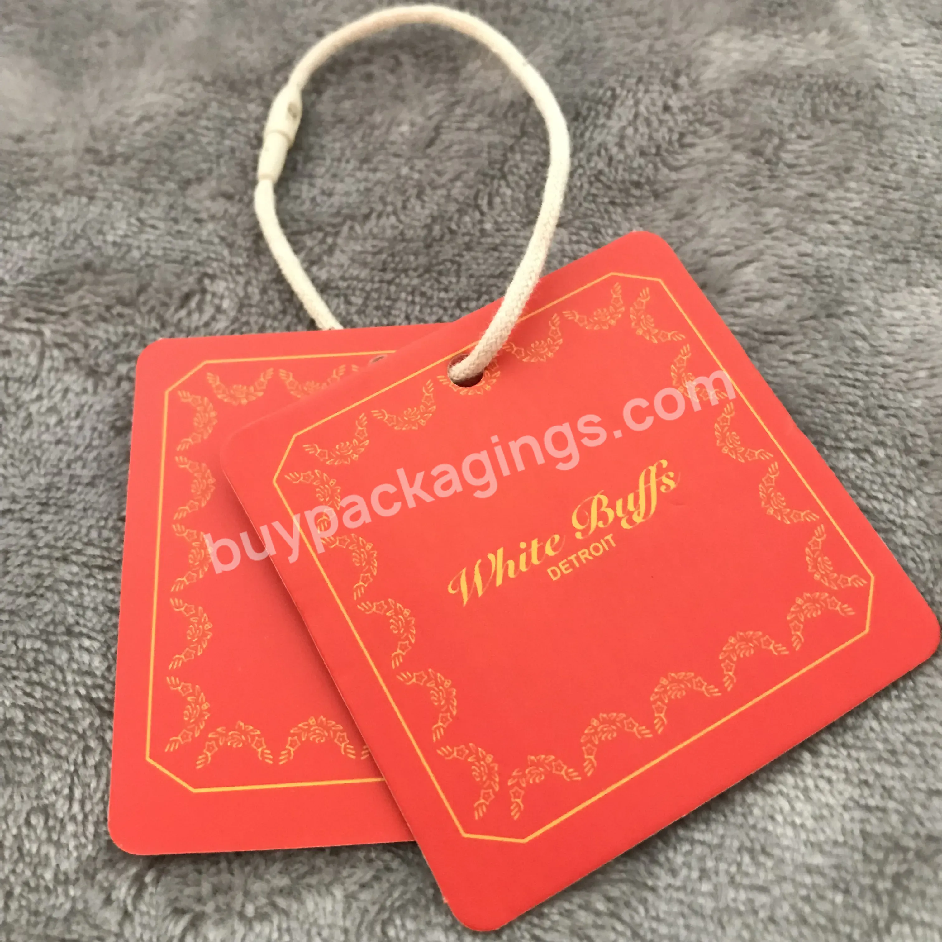 Mass Custom Design And Printing Of High-quality Brands And Jeans Tag Coated Paper Kraft Paper For Clothing Socks Paper Tag - Buy Custom Hang Tags,Hanging Tag For Clothes,Garment Hang Tags.