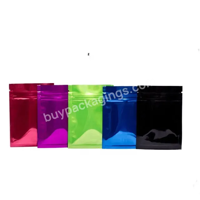 Matte Finish Surface Stand Up Pouches Gold/black/white Zipper Top Instock Aluminum Mylar Bag - Buy Matte Stand Up Pouches,Gold Matte Pouch,Mylar Bag.
