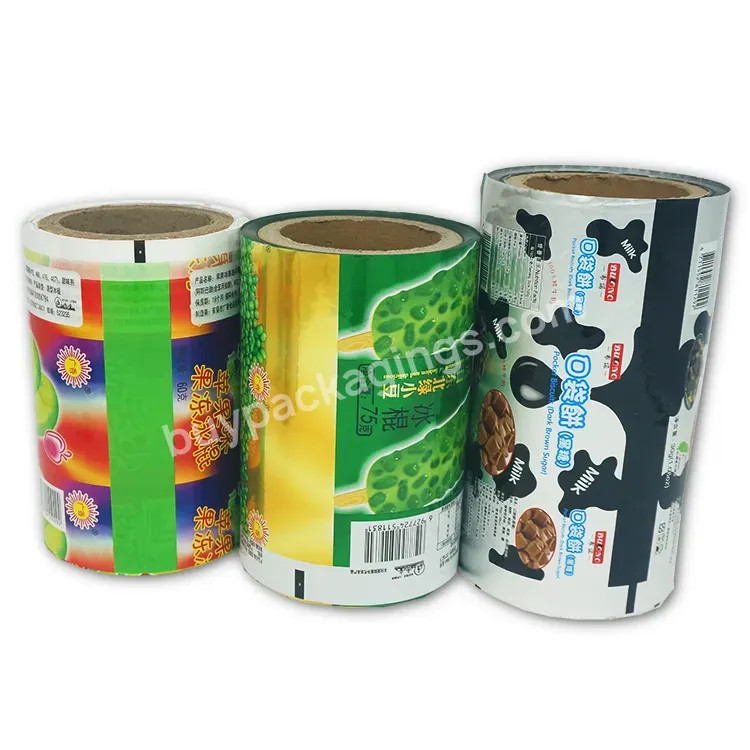 Matte Laminating Ice Lolly Plastic Pouch Film Cream Pearl Ldpe Opp Cpp Packing Vinyl Roll Film - Buy Ice Lolly Plastic Film Roll,Pearl Film Roll,Ice Cream Roll Film.