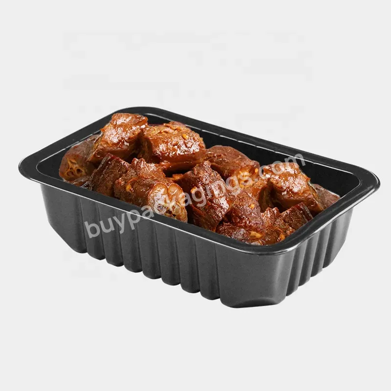 Meat Packing Tray Supermarket Fresh Meat Plastic Disposable Blister Food Packing Plastic - Buy Disposable For Meat Plastic Tray,Pp Food Packing Tray,Blister Plastic Food Packaging Meattray.