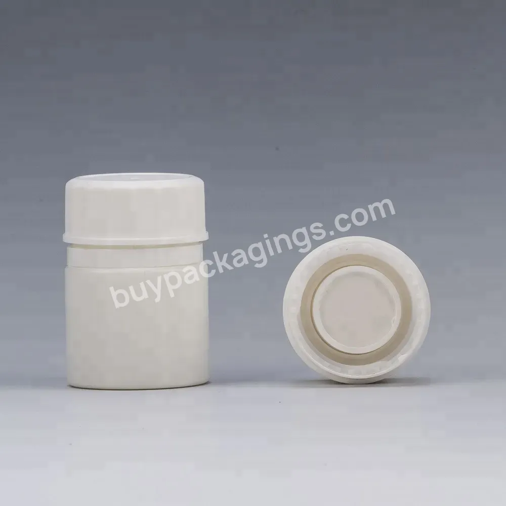 Medicine Packaging 50ml Health Care Bottle Pe Screen Printing Plastic Pharmaceutical Pill Screw Cap With Silica Arc Cap - Buy Health Care Bottle With Silica,Crc Cap Bottle,Medicine Packaging Bottle.