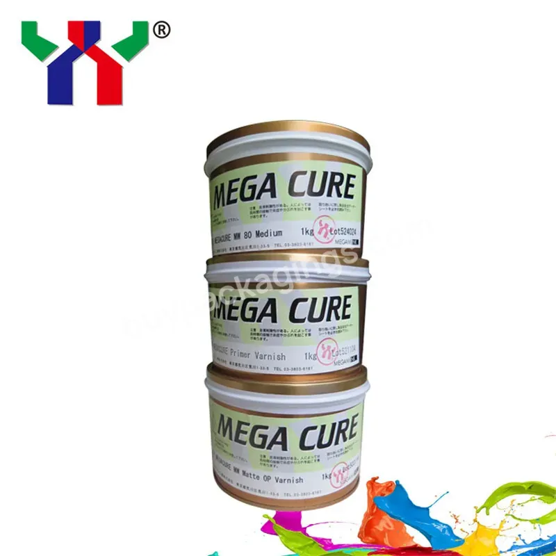 Megacure Special Black Uv Printing Ink For Press Name Card And Picture Printing Envelopes - Buy Uv Printing Ink,Uv Offset Printing Ink,Print Brochure Ink.