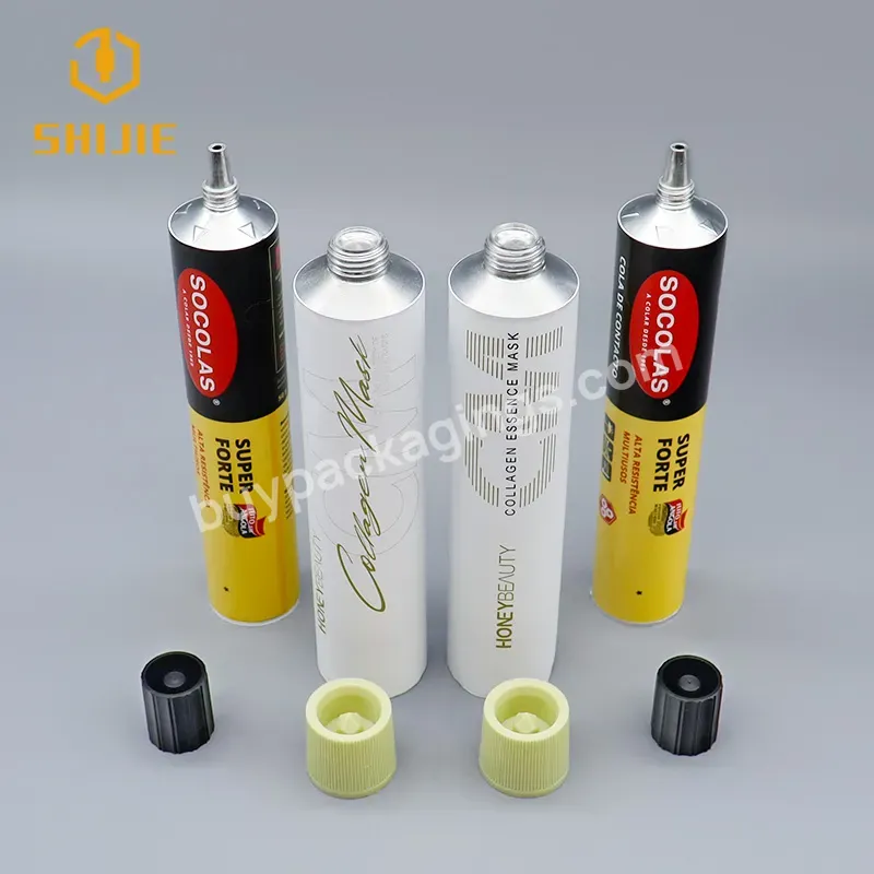 Metal Flexible Aluminum Collapsible Tube Squeeze Cosmetic Aluminum Laminated Tube With 6c Offset Printing Sealed Orifice - Buy Collapsible Tube,Metal Flexible Aluminum Collapsible Tube,Aluminum Tube.
