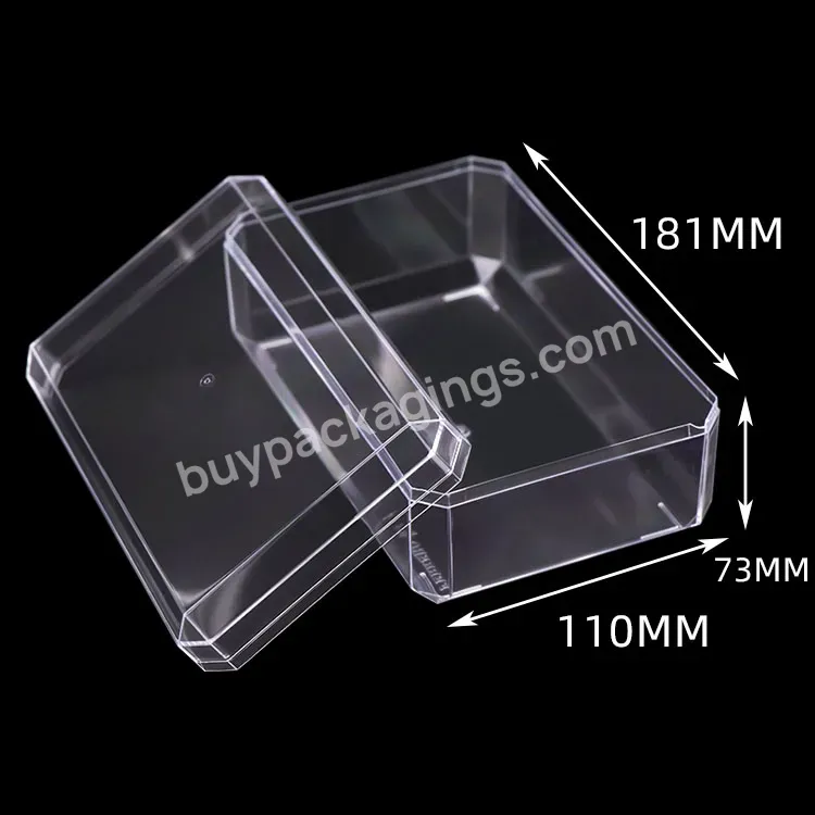 Mini Cake Packaging Transparent Candy Boxes Sweet Candy Container Chocolate Packing Boxes Plastic Biscuit Case