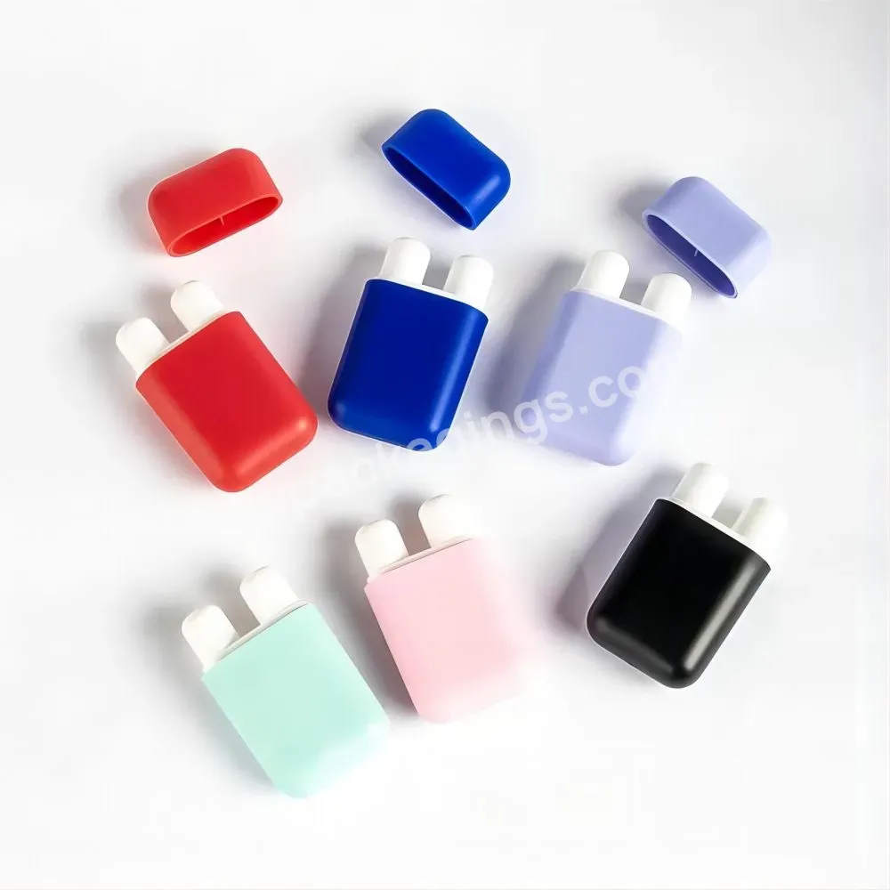 Mini Inhaler Stick Aromatherapy Colorful Refillable Essential Oil Empty Blank Double Nasal Inhaler Tube - Buy Inhaler,Nasal Inhaler Tube,Empty Nasal Inhaler.