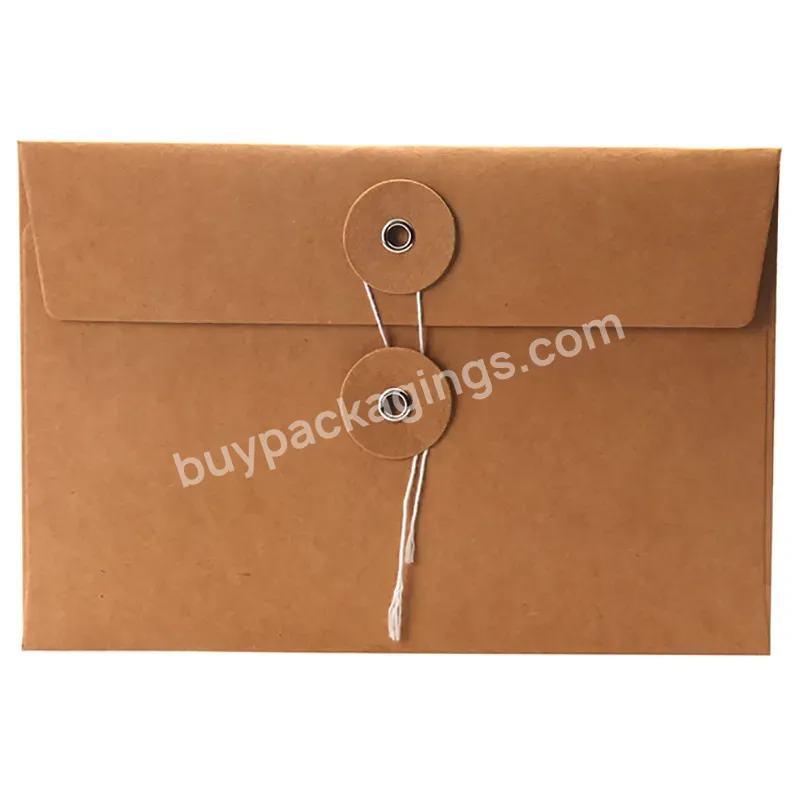 Mini Kraft Paper Envelopes Craft Gift Bag For Wedding Party Small Business Bags Invitation Greeting Card - Buy Brown Kraft Paper Envelope For Invitation,Kraft A4 Thick Kraft Envelope,Recycled Kraft Paper Mailer.
