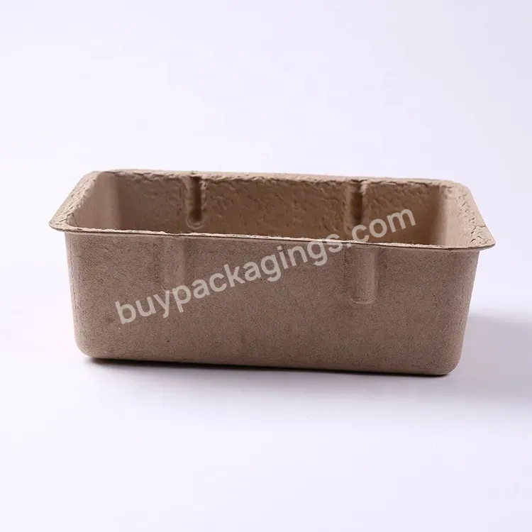 Molded Pulp Paper Bio Eco Friendly White Dry Press Modern Cosmetic Packaging Custom Cardboard Box Packaging - Buy Gift Box Packaging,Candle Clamshell Packaging,Brown Box Packaging.