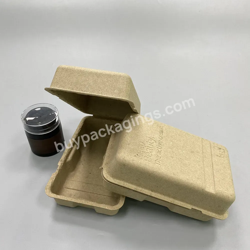 Molded Pulp Tray Molding Customized Sugarcane Bagasse Paper Box Packaging Recycled Cardboard Boxes Eco Friendly Packaging - Buy Pulp Packaging Molded Pulp Tray,Paper Pulp Tray,Bagasse Packaging.