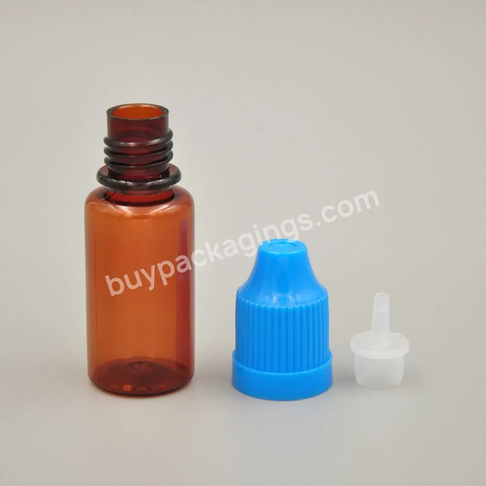 Most Popular 5ml 10ml 20ml Amber Plastic Dropper Bottles 30ml Pet Tattoo Ink Bottle With Childproof Cap - Buy 10ml Pet Dropper Bottle,20ml Amber Plastic Bottles,30ml Tattoo Ink Bottle.