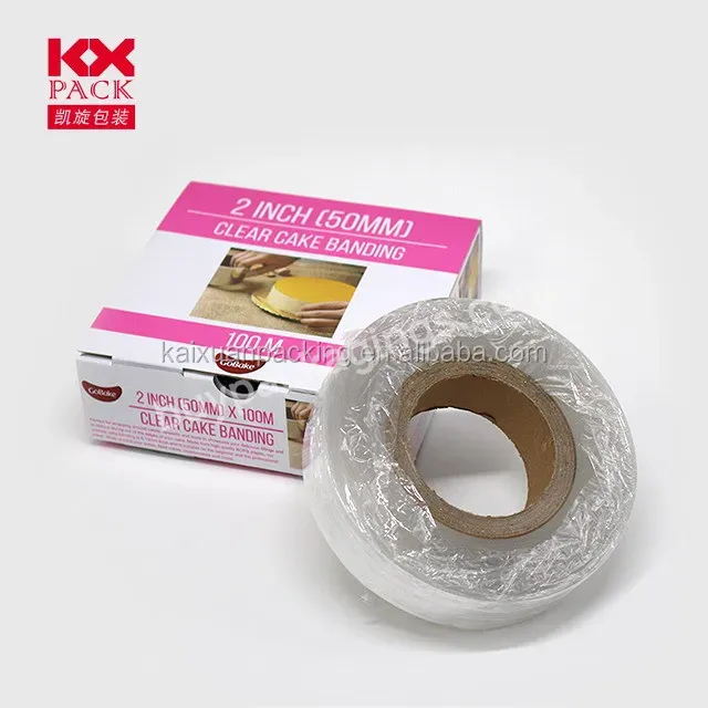 Mousse Cake Collar Transparent Clear Surrounding Edge Wrapping Tape For Baking Roll Packaging Diy Cake Decorating Tools