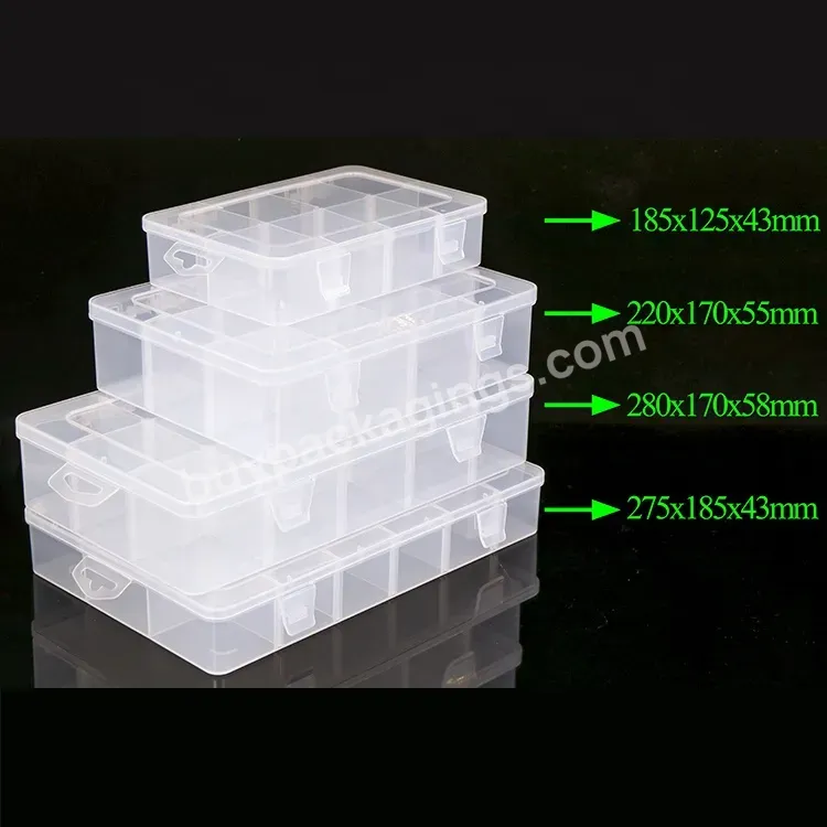 Multi Grid Storage Box Plastic Compartment Adjustable Jewelry Container Case Tackle Bead Tape Ribbon Crafts Art Organizer Box - Buy Jewelry Container Case,Organizer Box,Plastic Compartment Box.