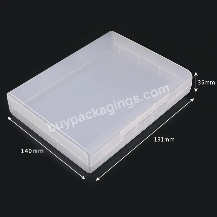 Multi Packaging Storage Plastic Cd Dvd Case Clear Pp Game Movie Record Album Disc Cd Dvd Box Usb Drive Case Single Usb Cases