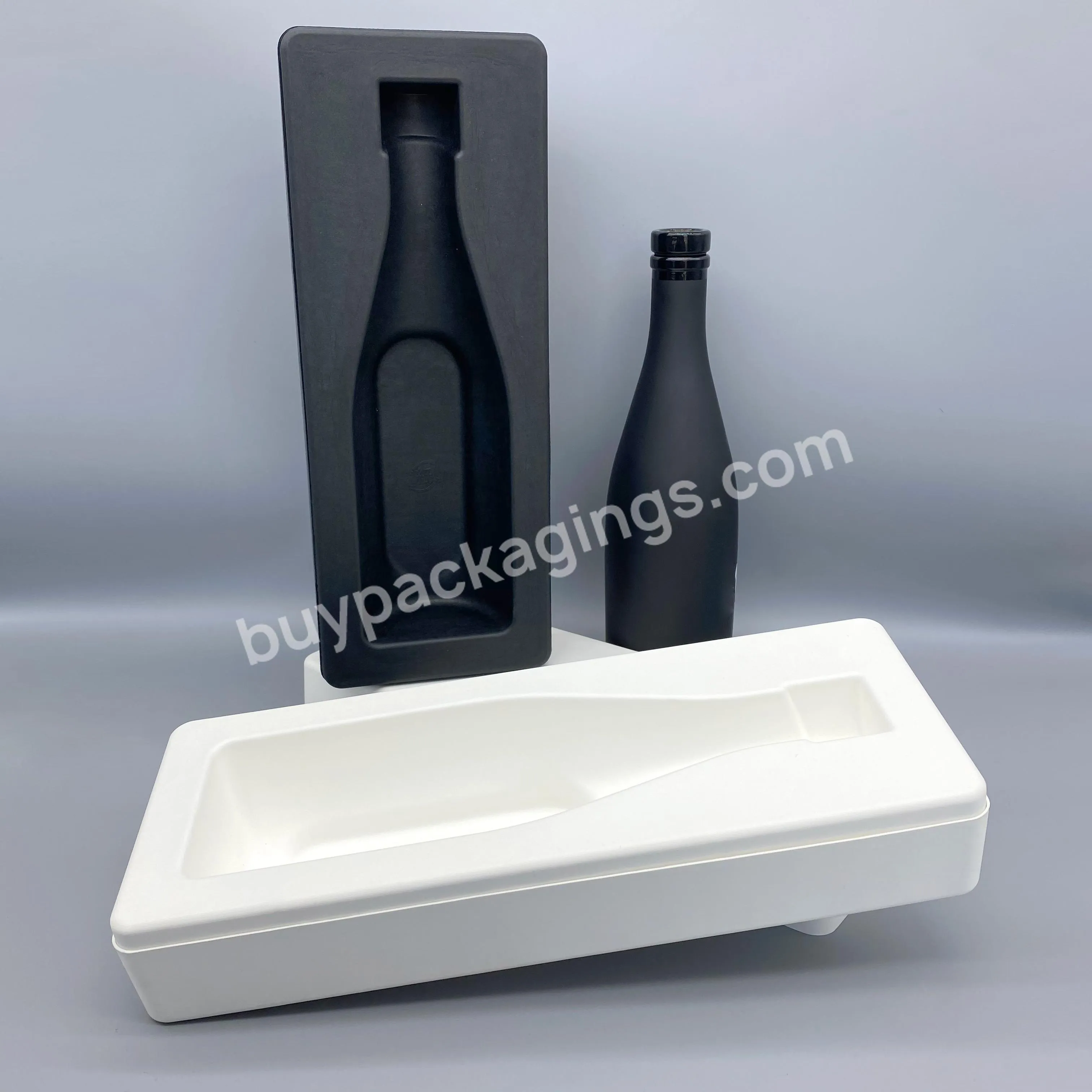 New Arrival Golden Supplier Luxury Paper Wine Shipping Boxes Pulp Packaging Gift With Custom Logo